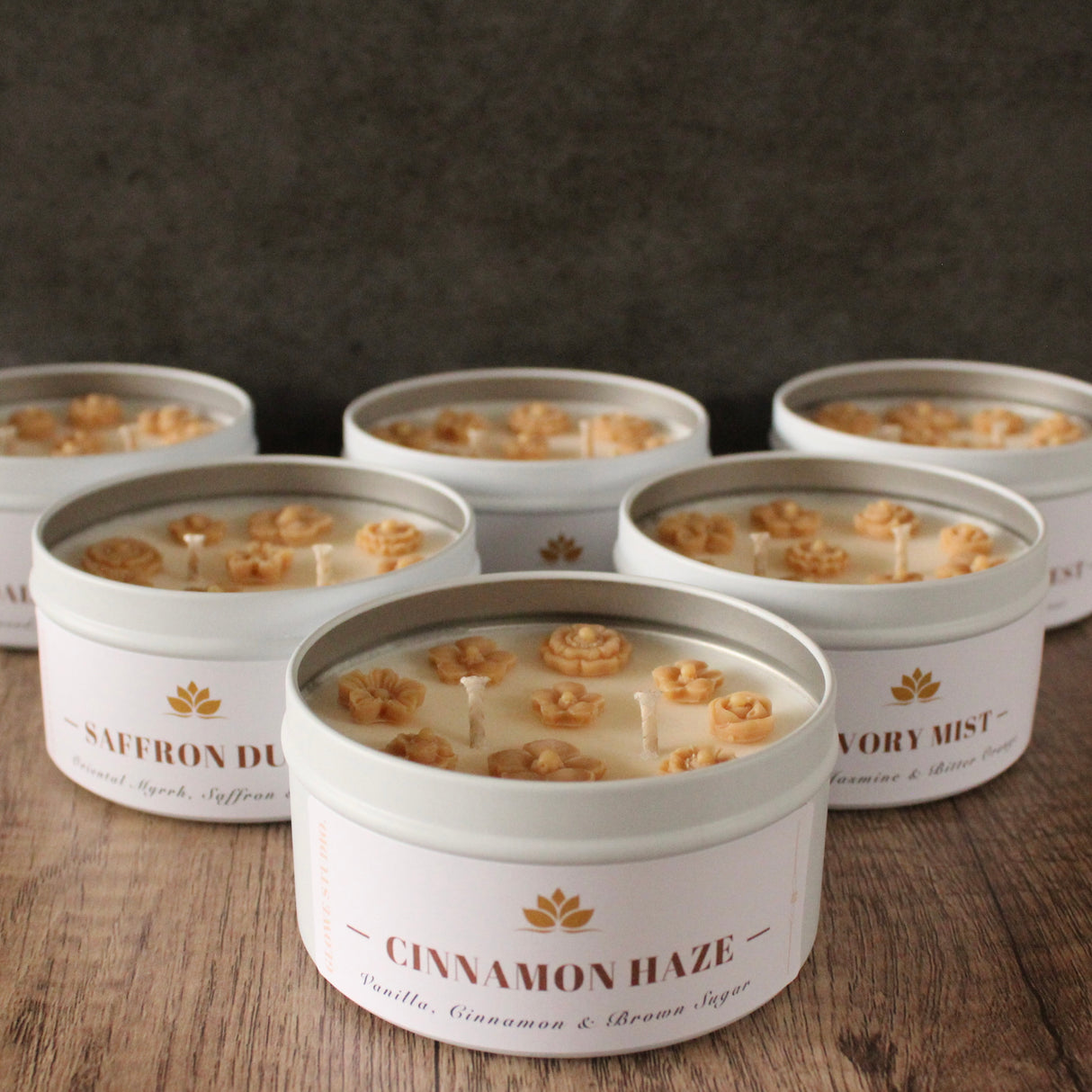 Multi-Flower Candles