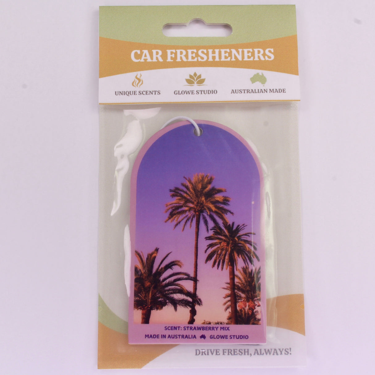 Strawberry Field Car Freshener | Fruity & Fresh