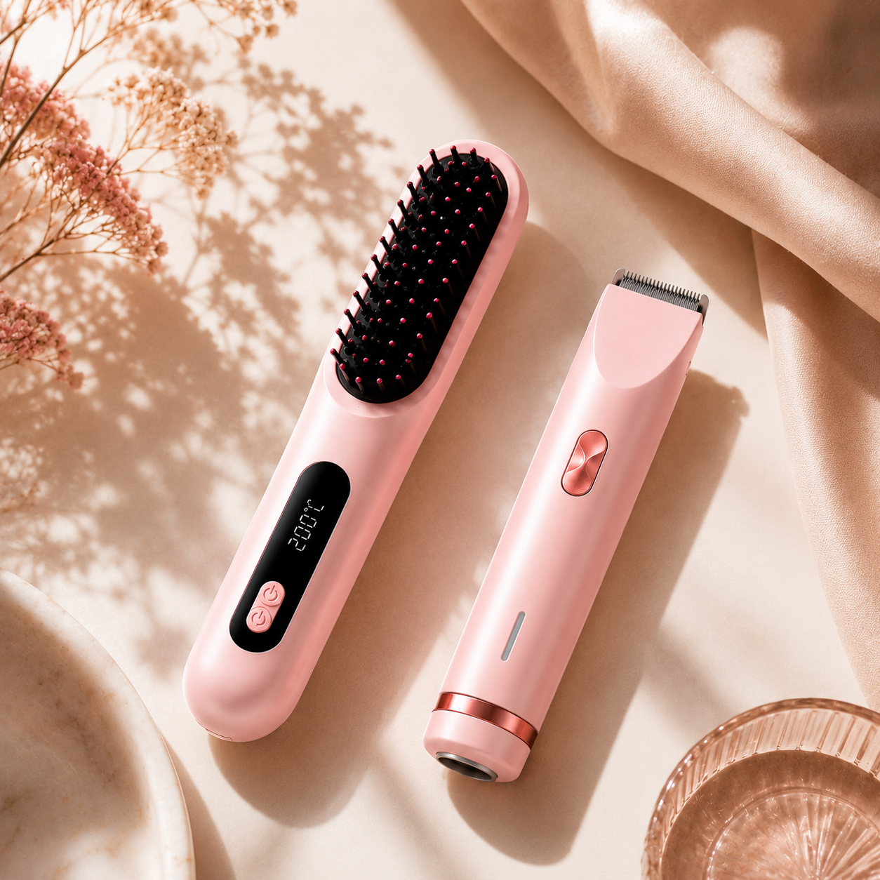 Smooth skin. Sleek hair. All at home.