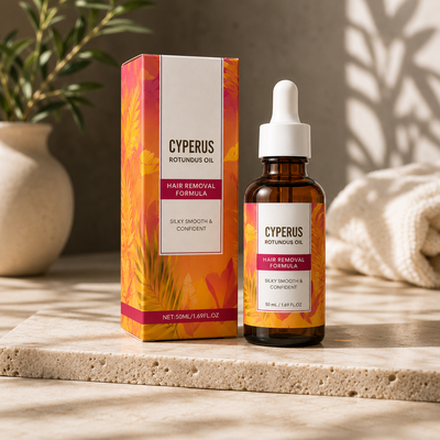 GloweStudio™ Smooth Regrowth Oil · Cyperus Rotundus Formula