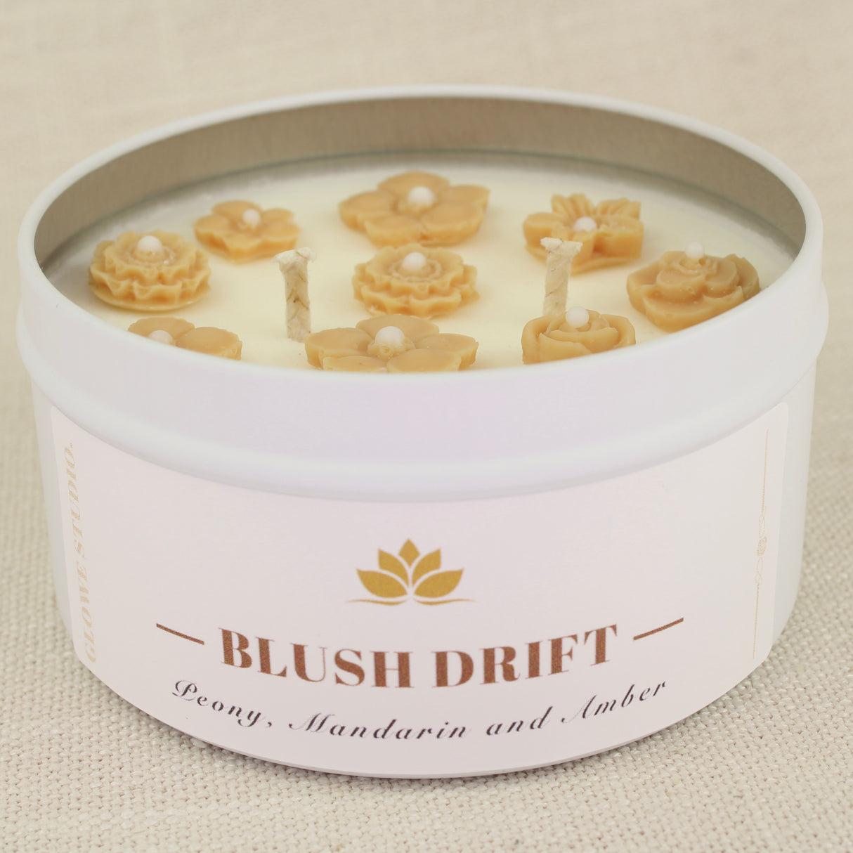 Blush Drift Candle | Fresh & Floral - Peony + Mandarin + Amber